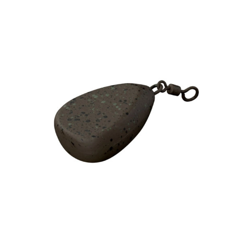 FOX Camotex Flat Pear Swivel Leads