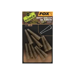 FOX Edges Camo Safety Lead Clip Tail Rubbers