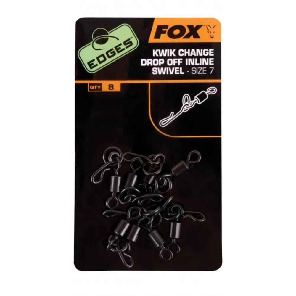 FOX Edges Kwik Change Drop-off Inline Swivels