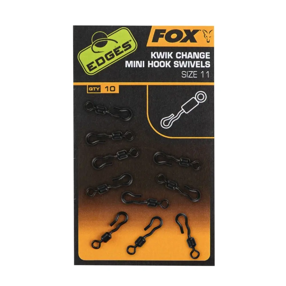 FOX Edges Kwik Change Hook Swivels Mini
