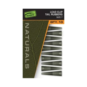 FOX Edges Naturals Lead Clips Tail Rubbers