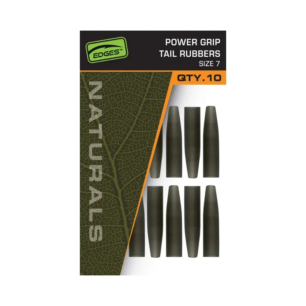 FOX Edges Naturals Power Grip Tail Rubbers