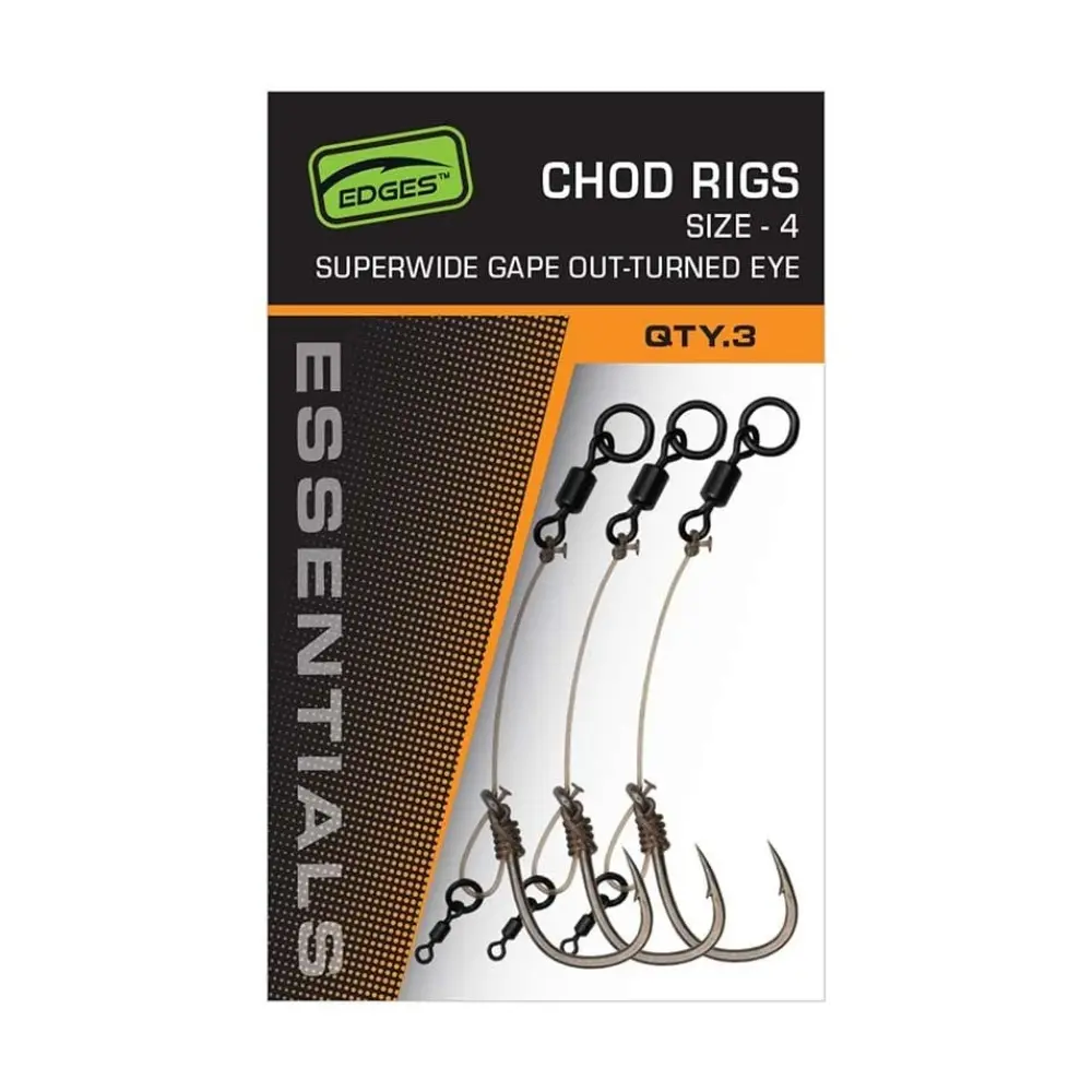 FOX Edges Super Wide Gape Chod Rigs