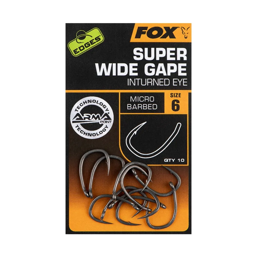 FOX Edges Super Wide Gape Inturned Eye