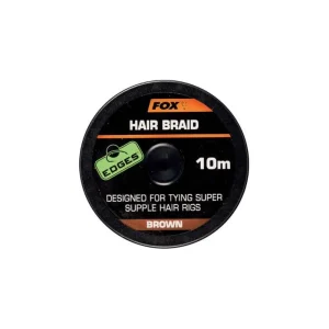 FOX Hair Braid Brown - Onderlijnmateriaal