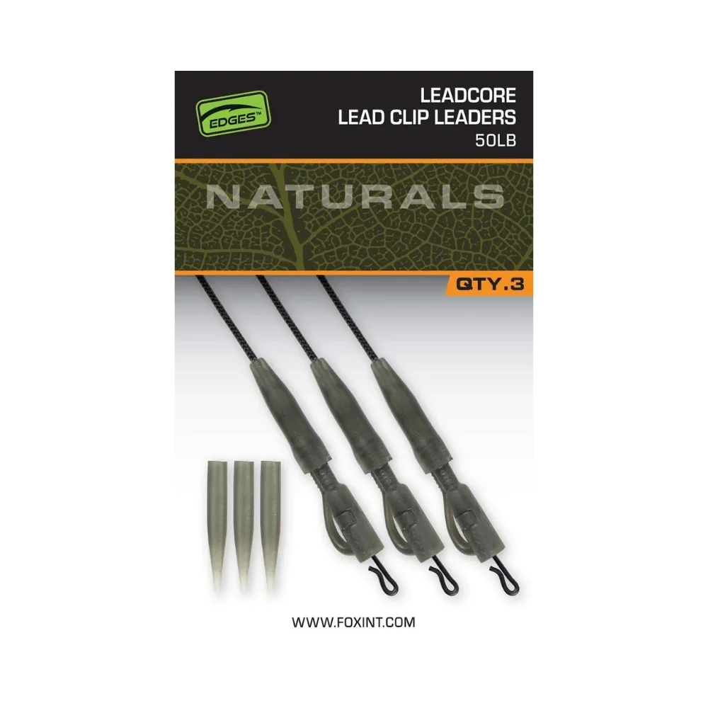 FOX Power Grip Lead Clip Leadcore Leaders