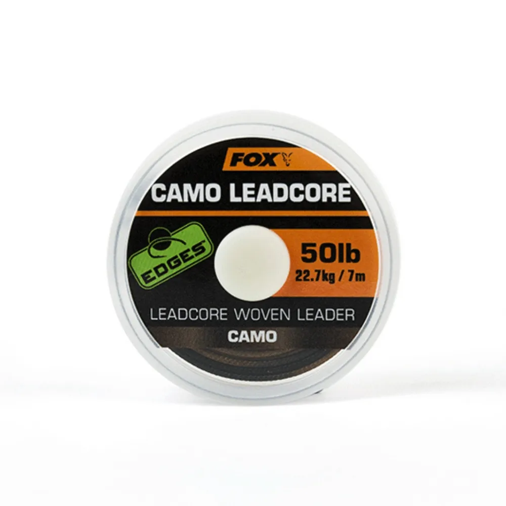 FOX Woven Leadcore Leader Camo Braid