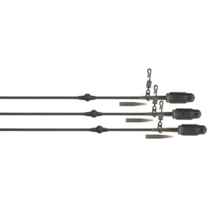 FOX Edges Tuff Tungsten Tubing Heli-Clip Rigs - Leader